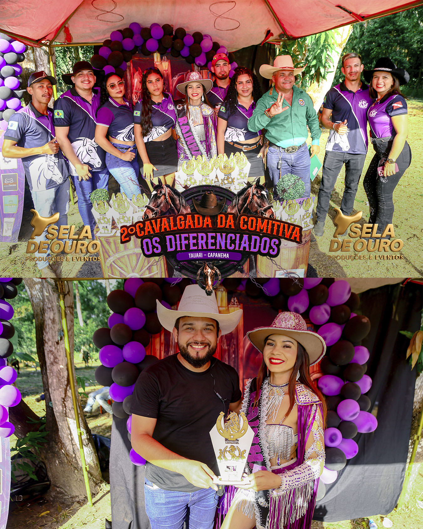 2ª Cavalgada da Comitiva Os Diferenciados — Um espetáculo em Tauari, Capanema