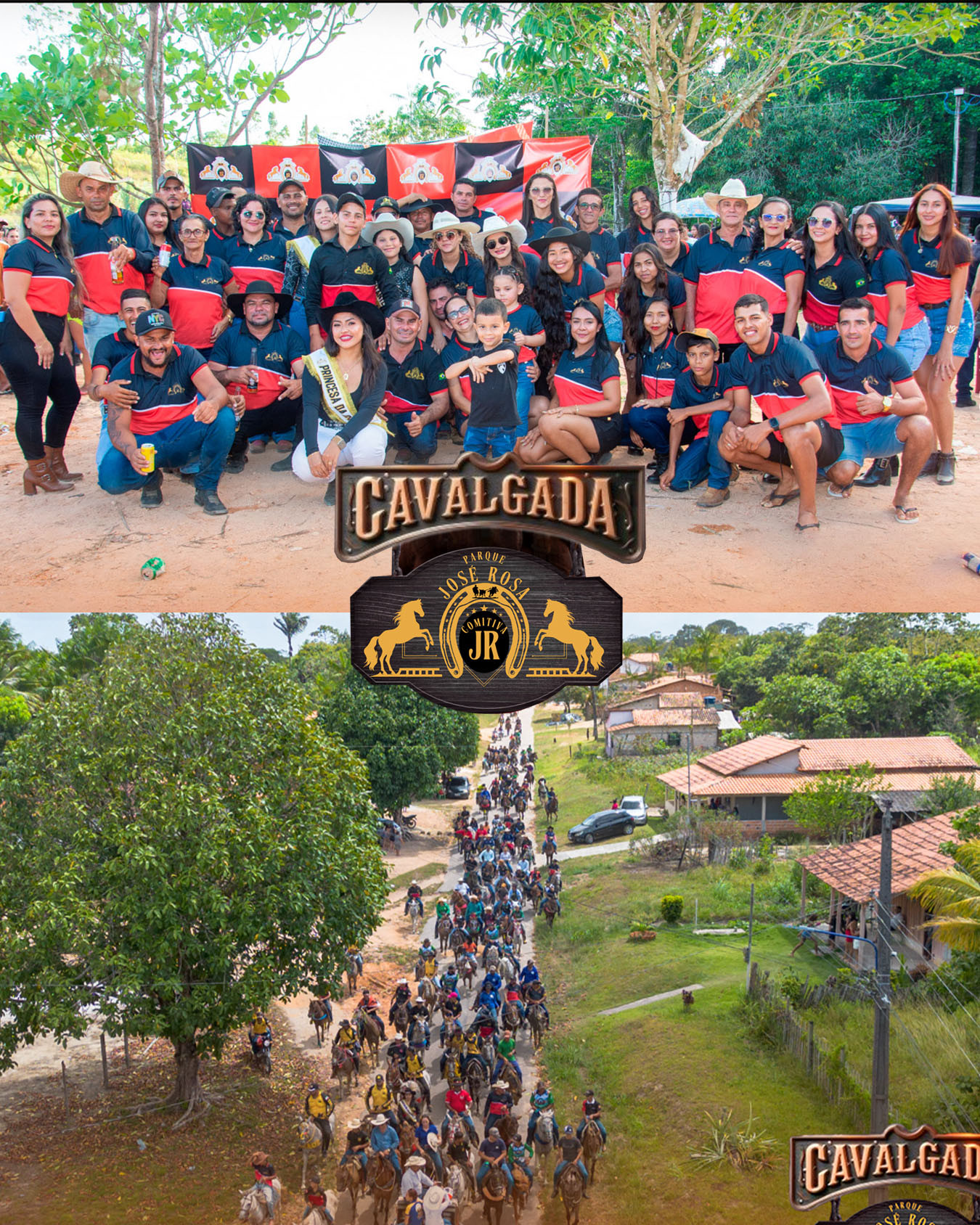 1ª Cavalgada do Parque José Rosa – Comitiva JR foi sucesso na Vila Muruteua