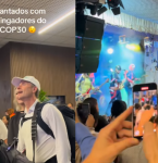 Gringos se encantam com show dos Vingadores do Brega na COP30