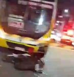 Colisão entre ônibus e motocicleta deixa uma pessoa morta em Ananindeua