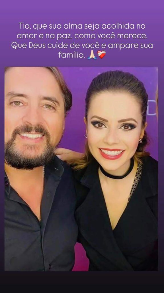 Sandy presta homenagem a Mauri, seu tio vítima de acidente fatal: 'Que Deus cuide de você'
