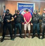 Equipes da Base Candiru prendem foragido por estelionato em Óbidos