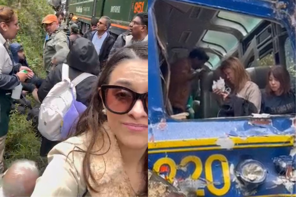 Brasileira que estava no acidente de trem no Peru relata desespero: 'Foi inacreditável'