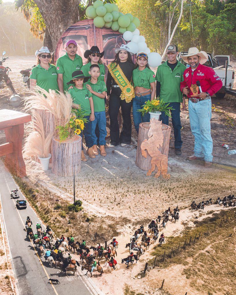 Cavalgada da Comitiva Fazenda Coxilha Grande marca mais um grande sucesso em Tauarizinho