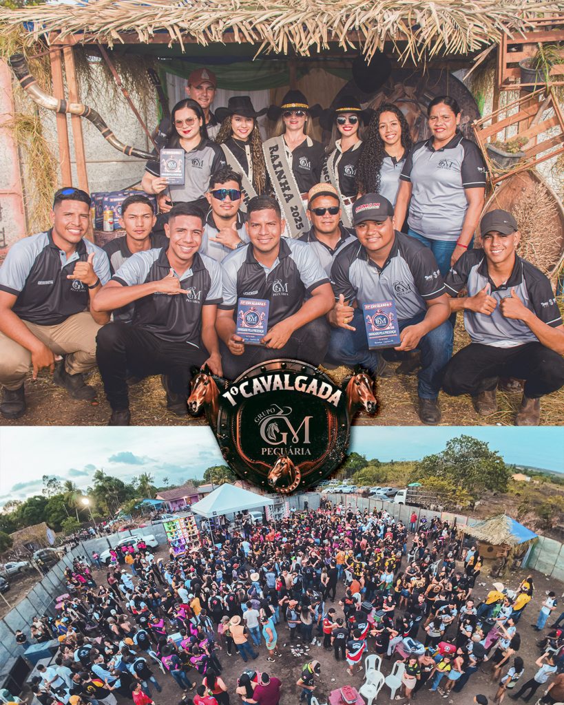 1ª Cavalgada do Grupo GM Pecuária reúne grande público e é sucesso em Mirasselvas