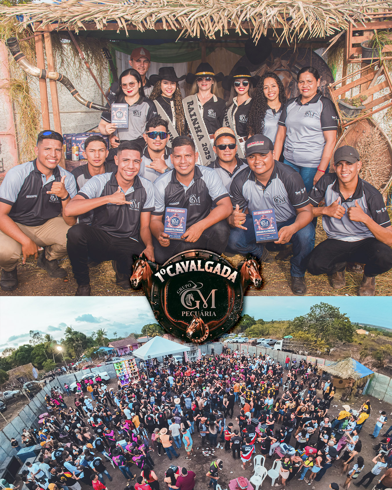 1ª Cavalgada do Grupo GM Pecuária reúne grande público e é sucesso em Mirasselvas