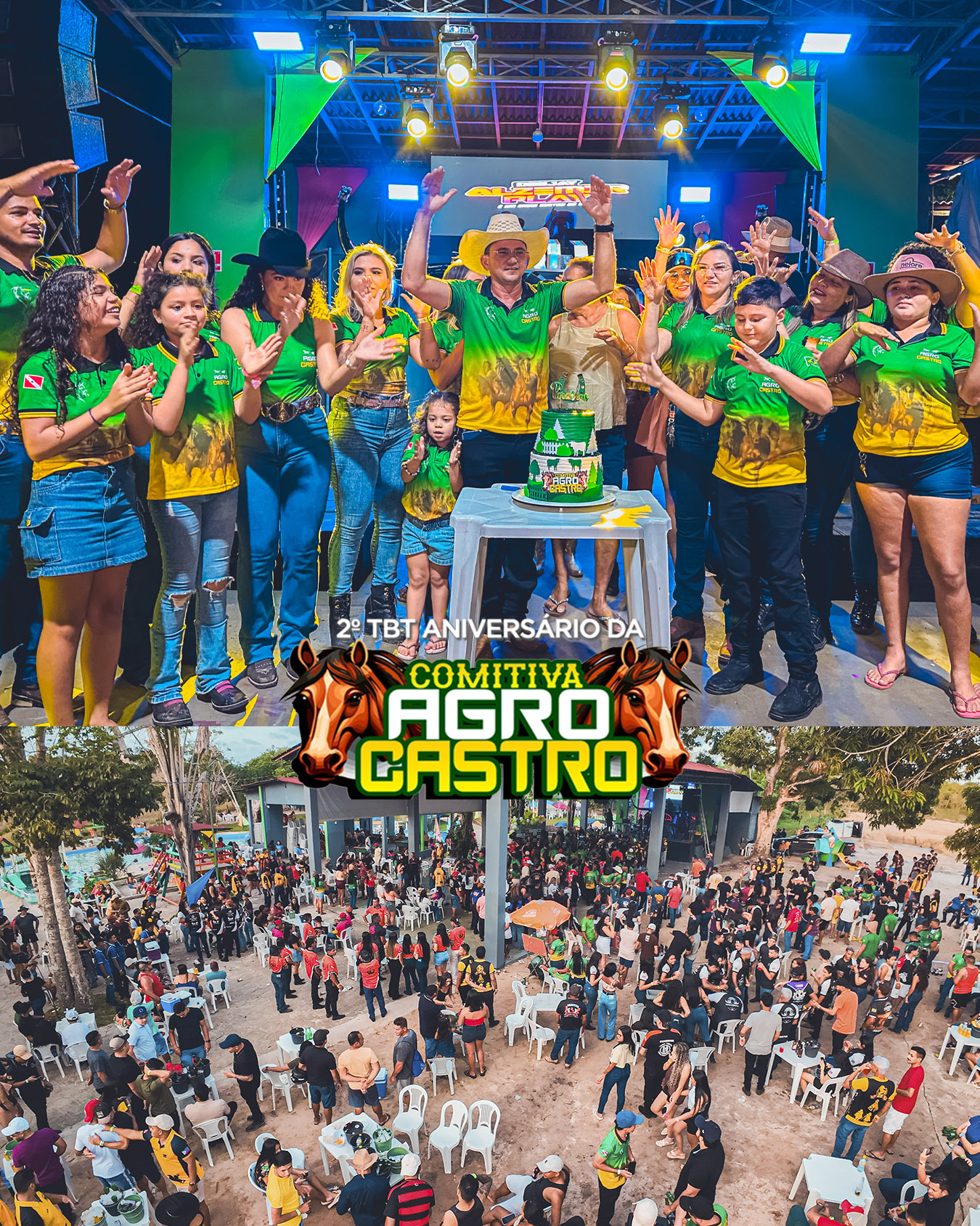 2º TBT e Aniversário da Comitiva Agro Castro em Santa Luzia do Pará