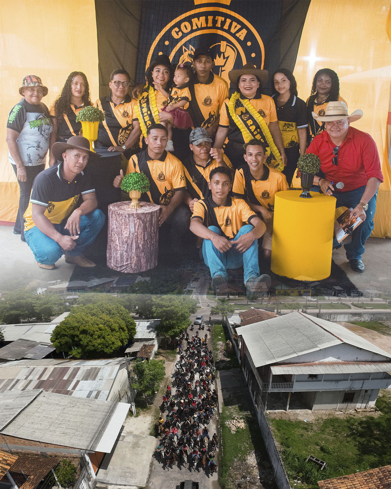 A 1ª Cavalgada da Comitiva Chama na Bota foi sucesso total em Tracuateua