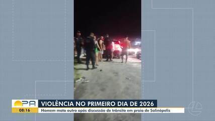 Homem é morto após briga no trânsito em Salinópolis, no 1º dia do ano, no PA