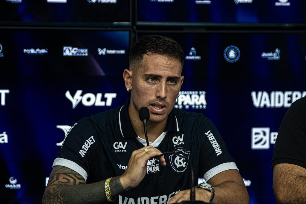 Apresentado no Remo, lateral argentino ressalta força da equipe antes de duelo contra o Atlético-MG