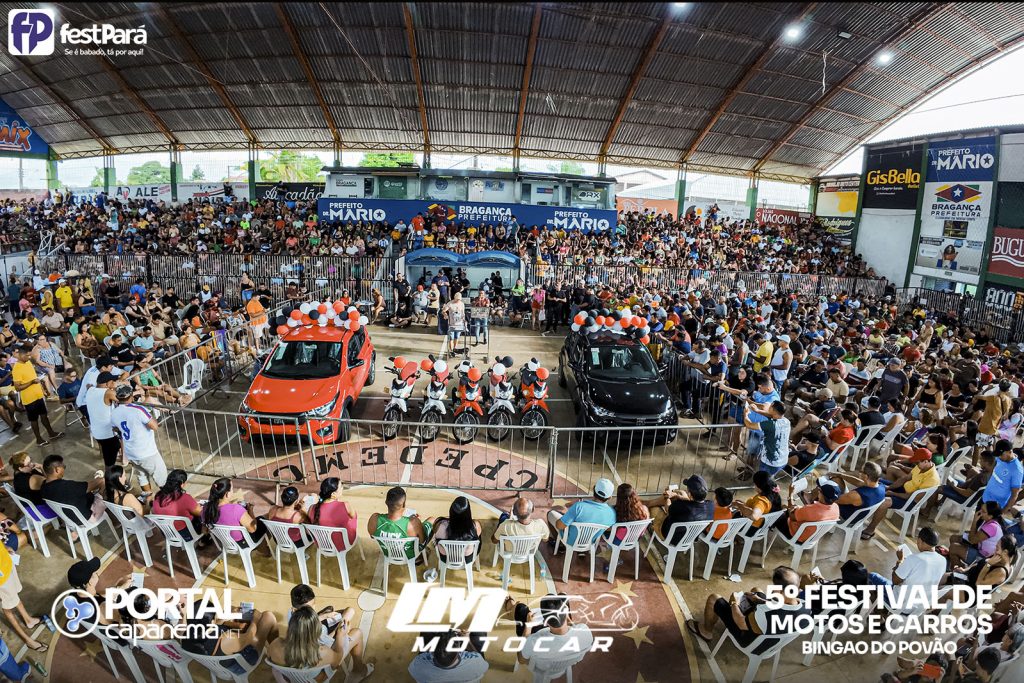 5º Festival de Motos e Carros – Bingão do Povão se consagra como o maior do nordeste paraense.