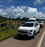Motorista fica ferido após carro capotar na Alça Viária, no Acará