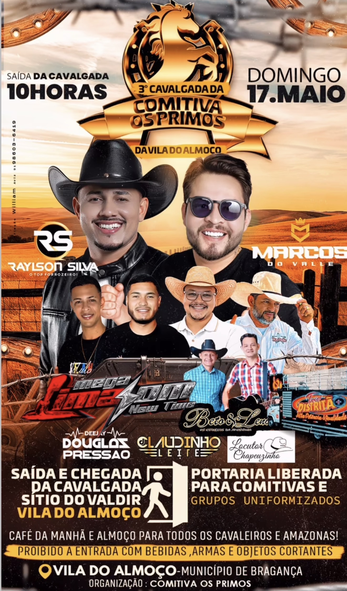 Cavalgada Comitiva Os Primos