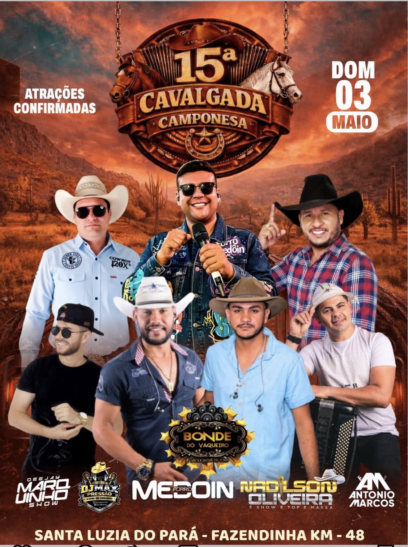 15ª Cavalgada Camponesa de Santa Luzia