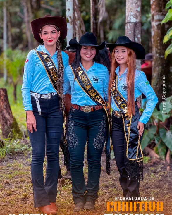 5ª Cavalgada da Comitiva Taurus em Tauari, em Capanema.