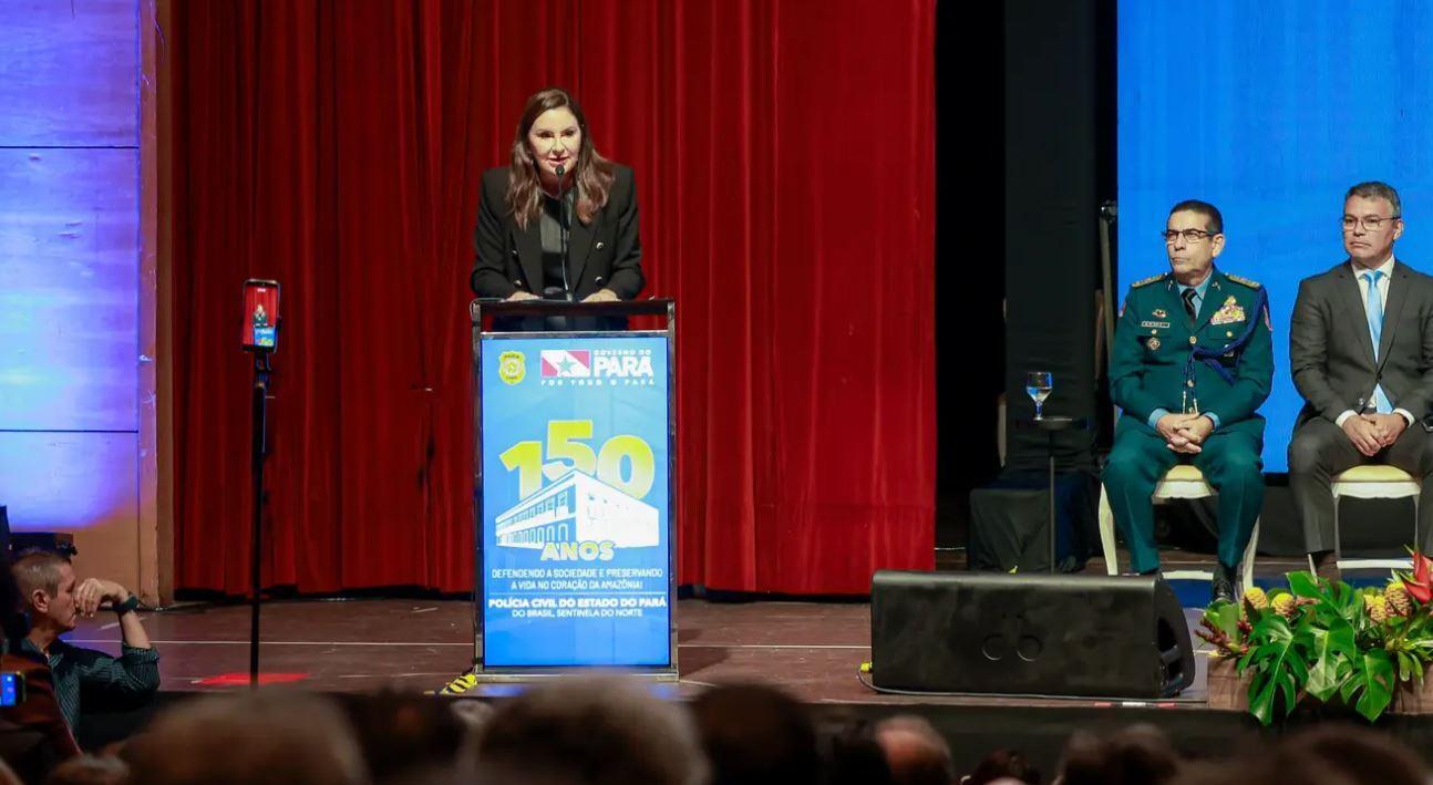 Governadora Hana Ghassan anuncia promoção de 1.600 policiais civis e fala sobre novo concurso da PC