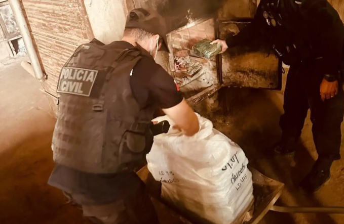 Cerca de 700 kg de drogas são incinerados após apreensões no oeste do Pará