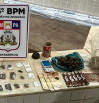 Suspeito de ‘delivery de drogas’ é preso com skunk e cocaína em Santarém