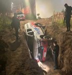 Perseguição policial termina com viatura capotada e prisão de suspeito de tráfico em Marabá