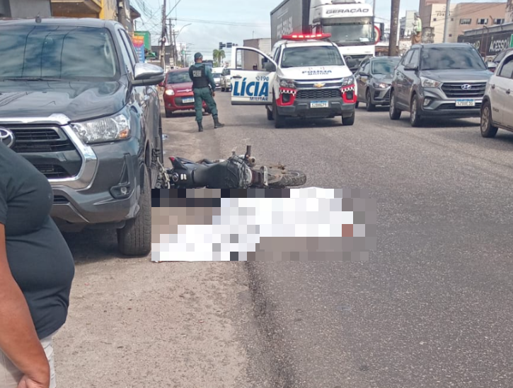 Morte em Castanhal: mulher tem a cabeça esmagada em acidente envolvendo carreta na BR-316