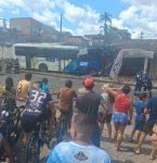 Mulher em motocicleta morre em acidente com ônibus do BRT Metropolitano em Ananindeua
