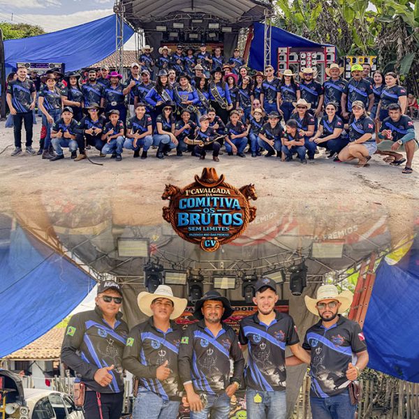 1ª Cavalgada da Comitiva Os Brutos Sem Limites é sucesso em Bonito.