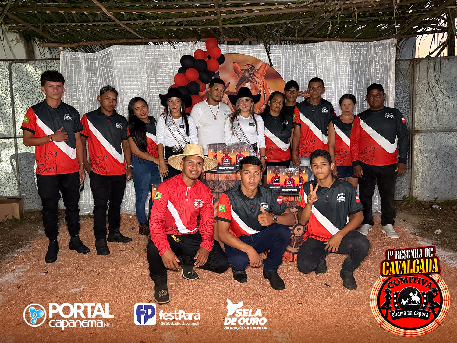 1ª Resenha de Cavalgada da Comitiva Chama na Espora