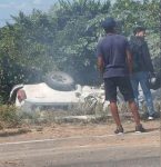 Acidente grave termina com motorista de caminhonete morto e passageira ferida em Jacundá