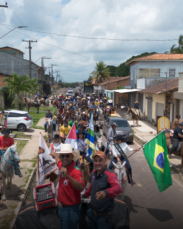 4ª CAVALGADA DA COMITIVA LAÇO ABERTO, NO SÍTIO NOVA ESPERANÇA, EM BONITO
