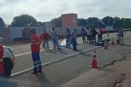 Colisão entre duas motos deixa feirante morto na PA-150, em Jacundá
