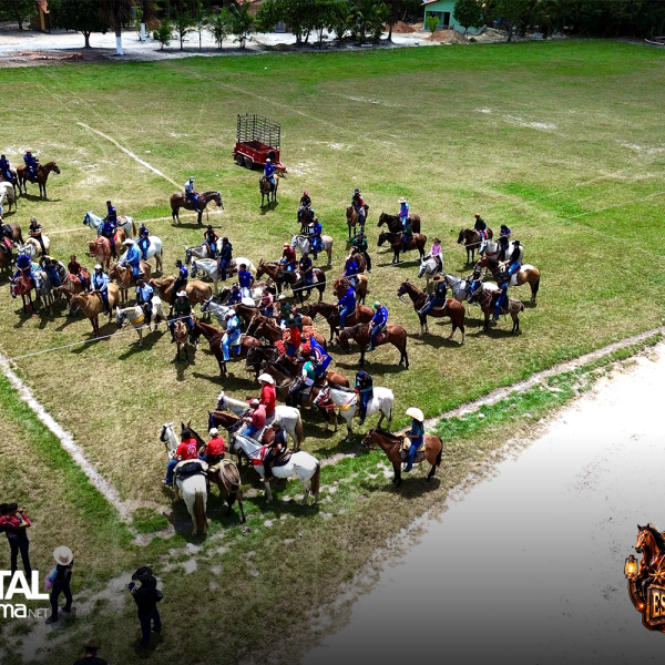 3ª CAVALGADA DA COMITIVA ESPORA DE OURO, NA VILA FUZIL, EM SANTA LUZIA DO PARÁ